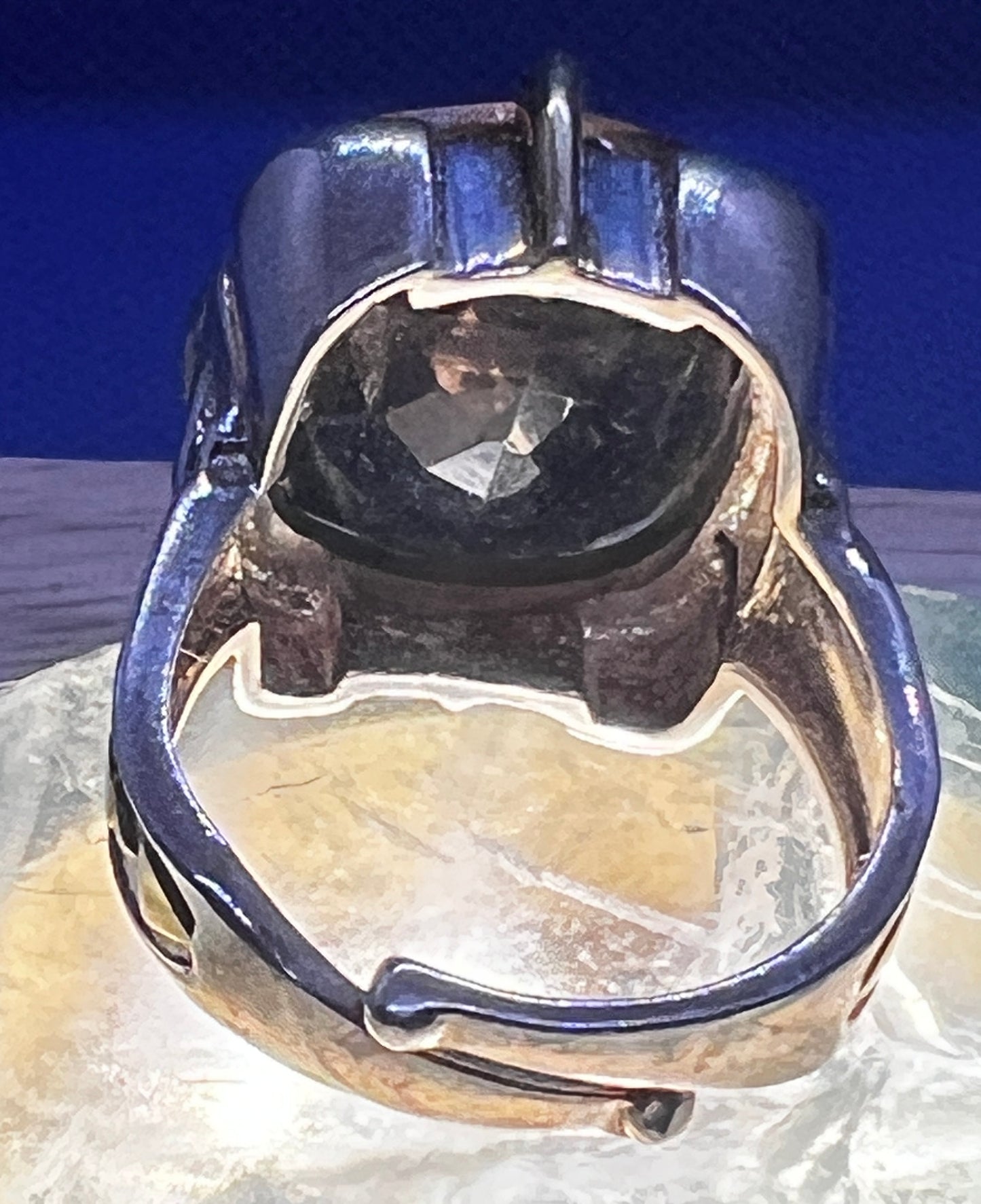 Smoky Quartz Earth Priestess Ring (SG preowned)